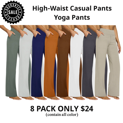 ⚡- Women’s Wide-Leg Pants with Pockets