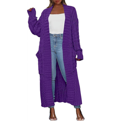 Women’s Long Cardigan 2026 – Oversized Knitted Coat