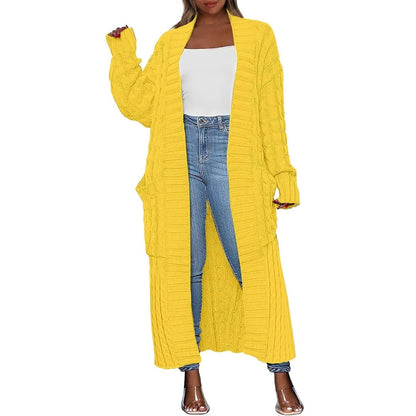 Women’s Oversized Long Cardigan 2026 – Cozy Knitted Coat