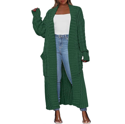 Women’s Oversized Long Cardigan 2026 – Cozy Knitted Coat