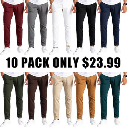 🔥Men's slim fit stretch golf Pants🔥