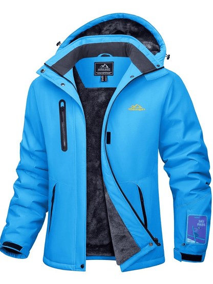 Women's Waterproof Fleece-Lined Winter Jacket