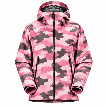 Three-in-one waterproof and rainproof ski jacket
