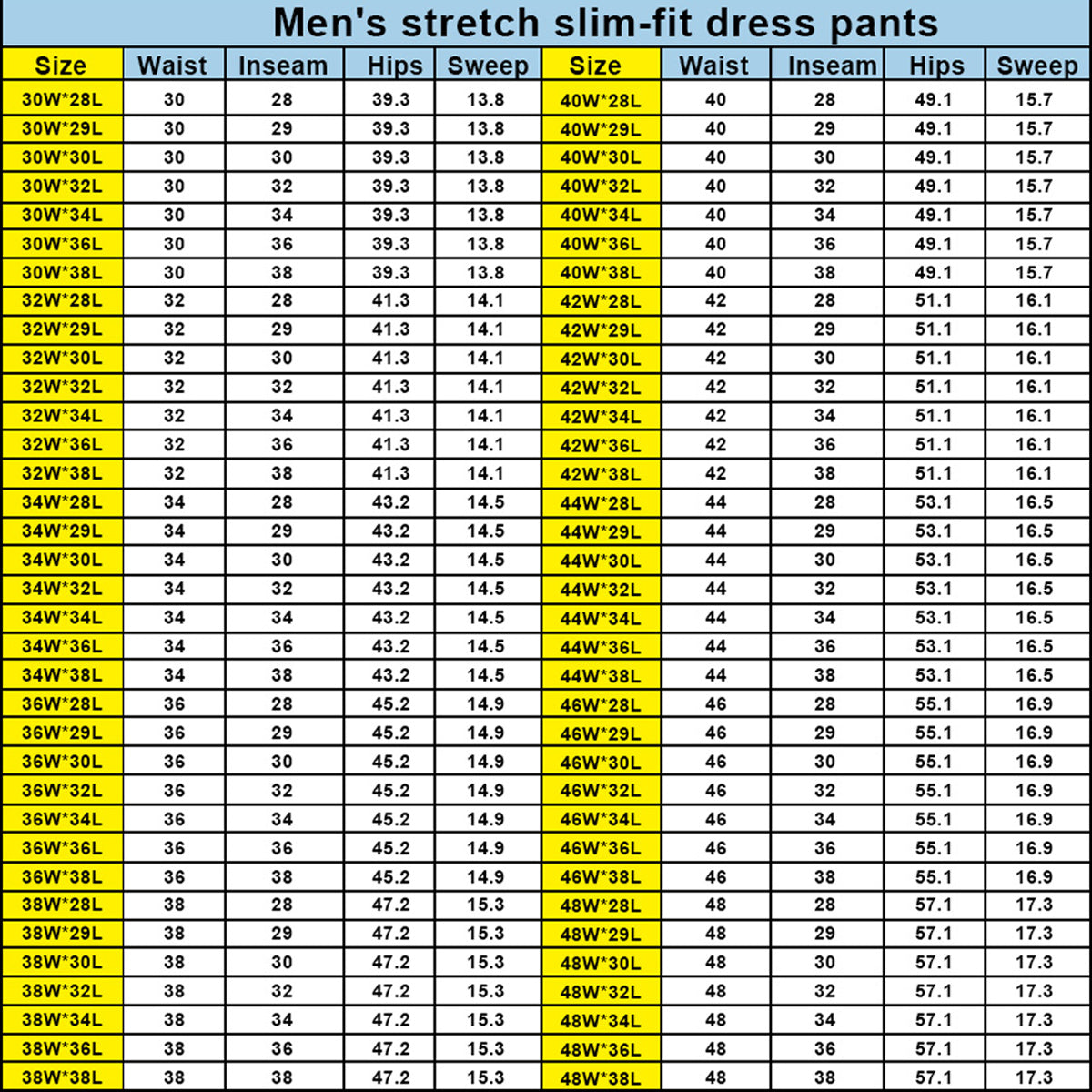 🔥Men's slim fit stretch golf Pants🔥