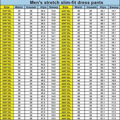 🔥Men's slim fit stretch golf Pants🔥