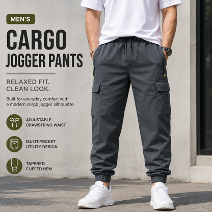 💚 BESTSELLER | 8PCS $25.99| Men’s Multi-Pocket Cargo Jogger Pants