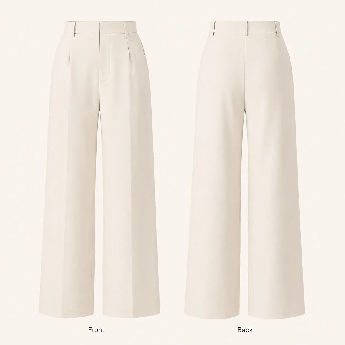 Women's High-Waisted Wide Leg Bottoms