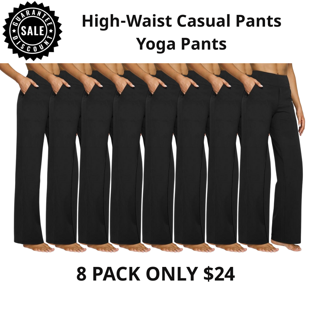 ⚡- Women’s Wide-Leg Pants with Pockets