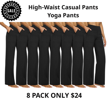 ⚡- Women’s Wide-Leg Pants with Pockets