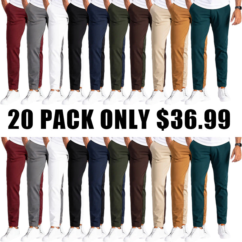 🔥Men's slim fit stretch golf Pants🔥