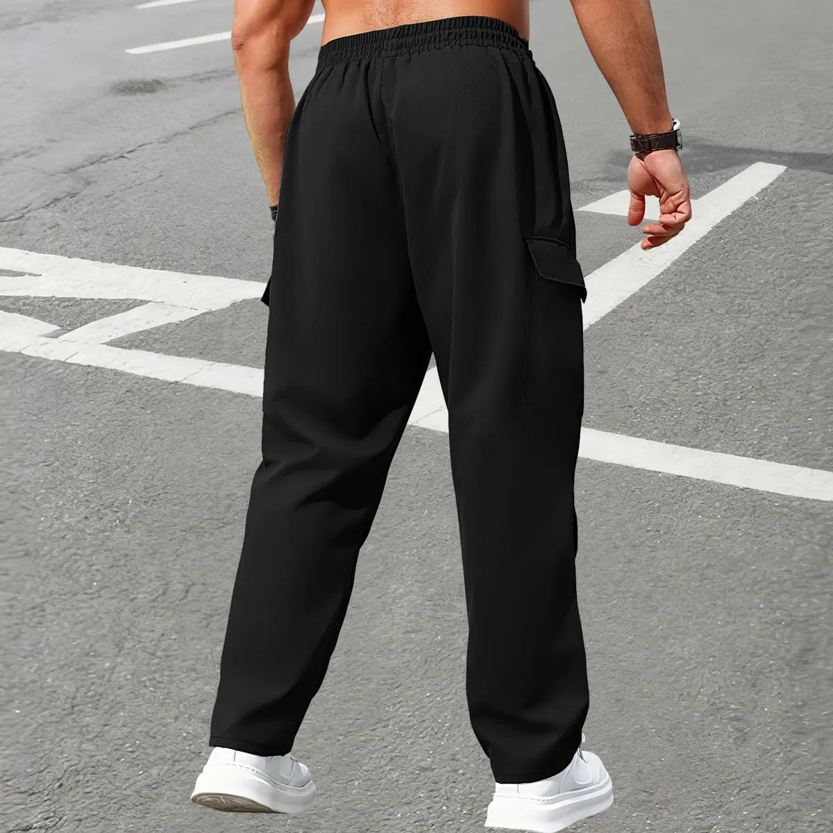 💚 BESTSELLER | 8PCS $25.99| Men’s Multi-Pocket Cargo Jogger Pants