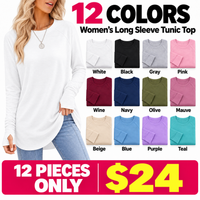 White+ Black+ Gray+ Pink+ Wine+ Navy+ Olive+ Mauve+ Beige+ Blue+ Purple+ Teal(8 Different Colors)