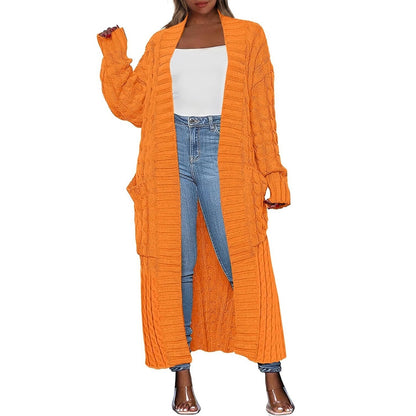 Women’s Oversized Long Cardigan 2026 – Cozy Knitted Coat