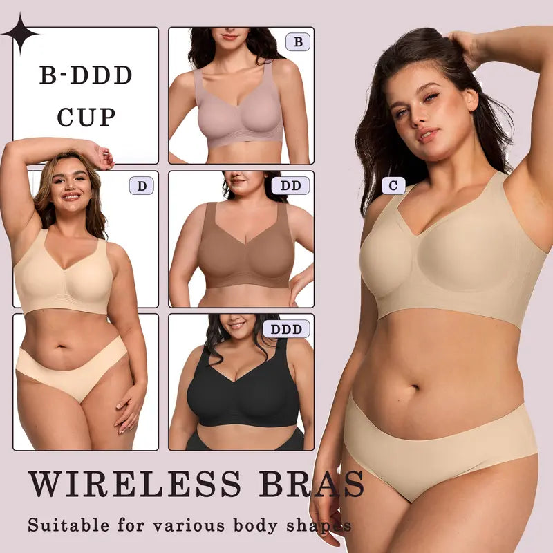 Women'S Comfortable Wire-Free Bra