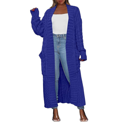 Women’s Oversized Long Cardigan 2026 – Cozy Knitted Coat