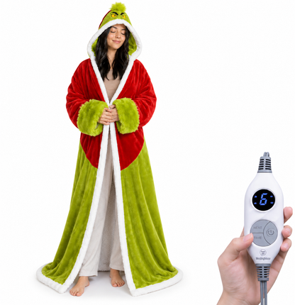 🔥 Heated Sherpa Wrap with Foot Pocket🔥Overheat Protection & Auto Shut-Off