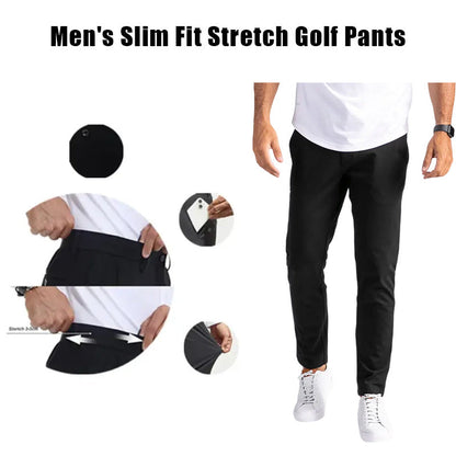 🔥Men's slim fit stretch golf Pants🔥