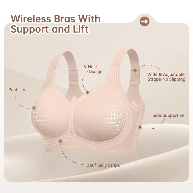 Women'S Comfortable Wire-Free Bra