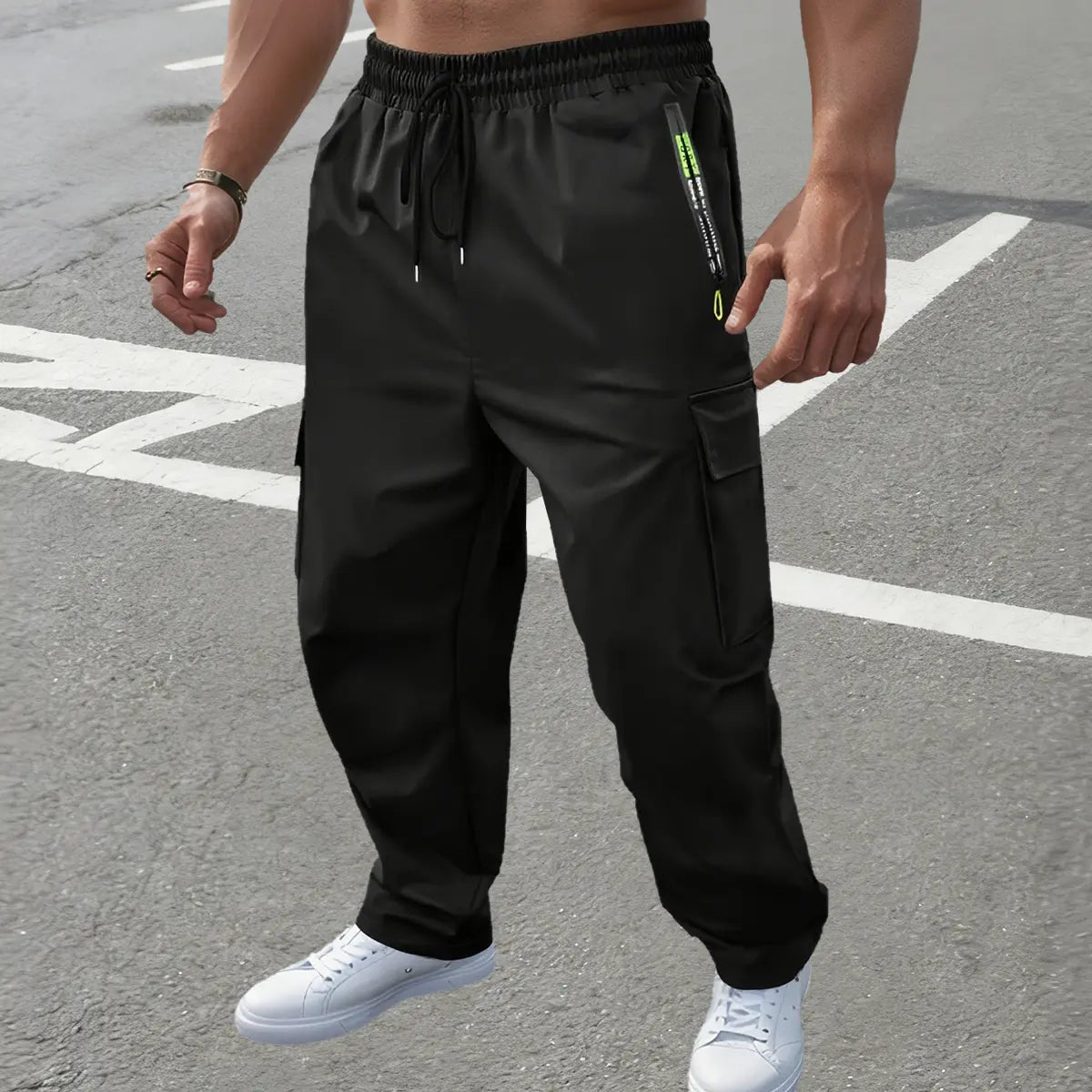 💚 BESTSELLER | 8PCS $25.99| Men’s Multi-Pocket Cargo Jogger Pants